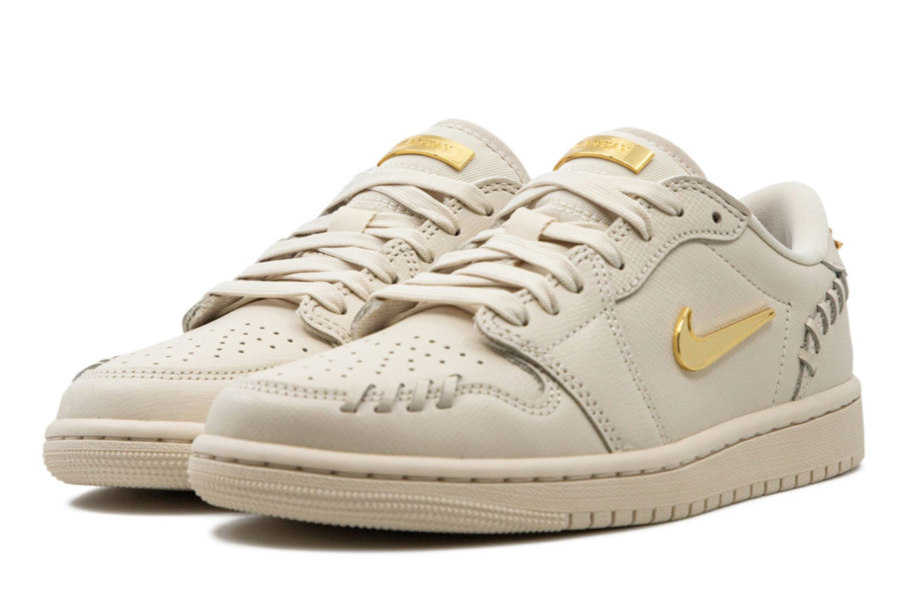 Air Jordan 1 Low "Method of Make" Metallic Gold (W)