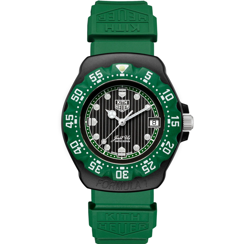 KITH x Tag Heuer Formula 1 Green Limited 825