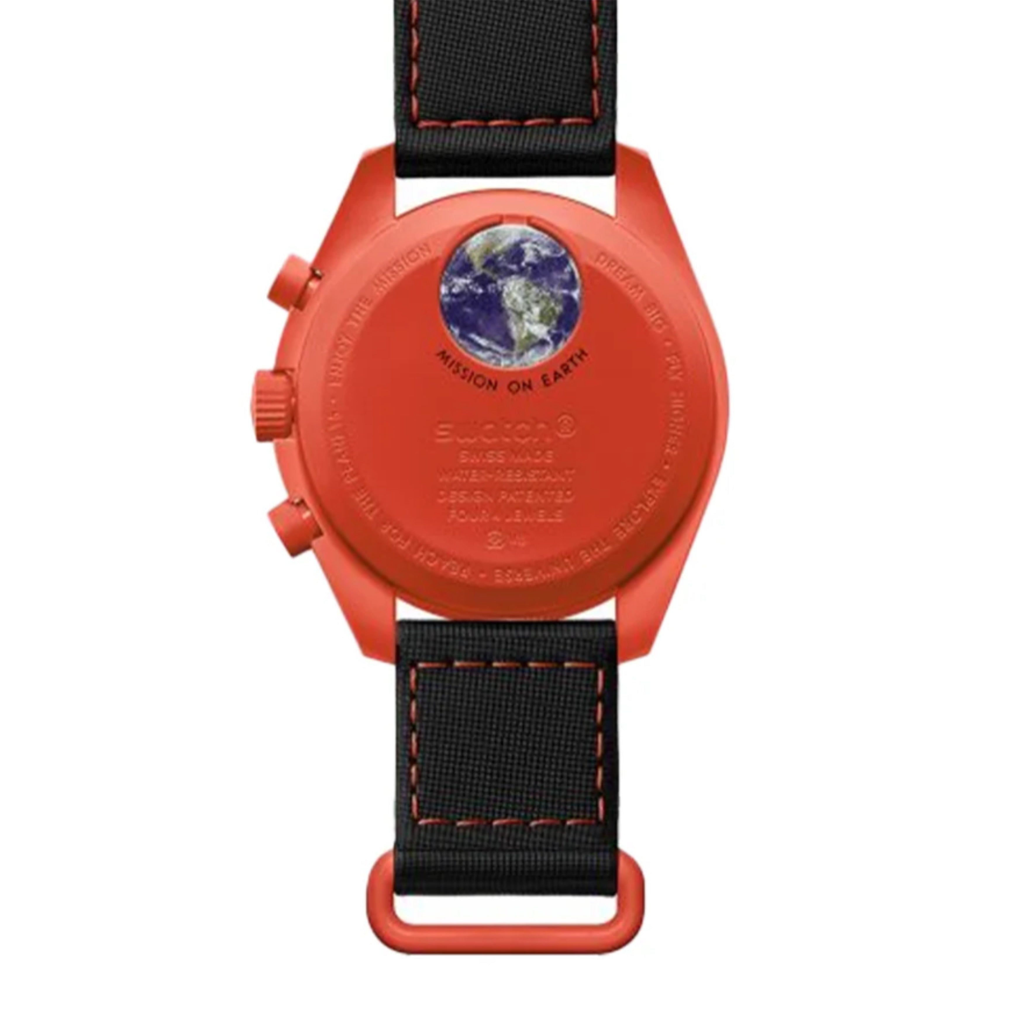 Swatch x Omega Bioceramic Moonswatch Mission On Earth Lava