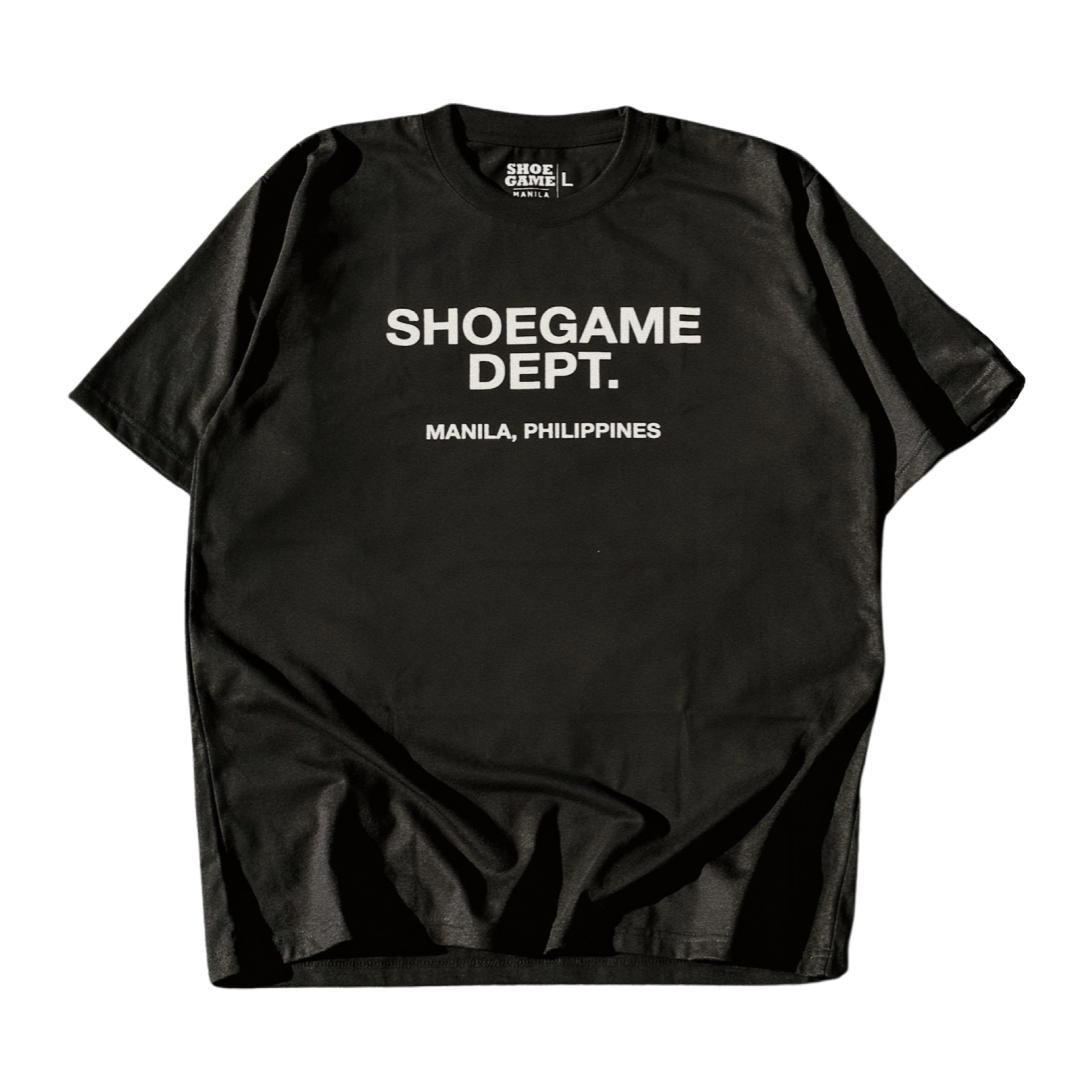 Shoegame Dept. Tee Black