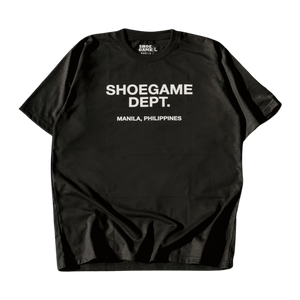 Shoegame Dept. Tee Black