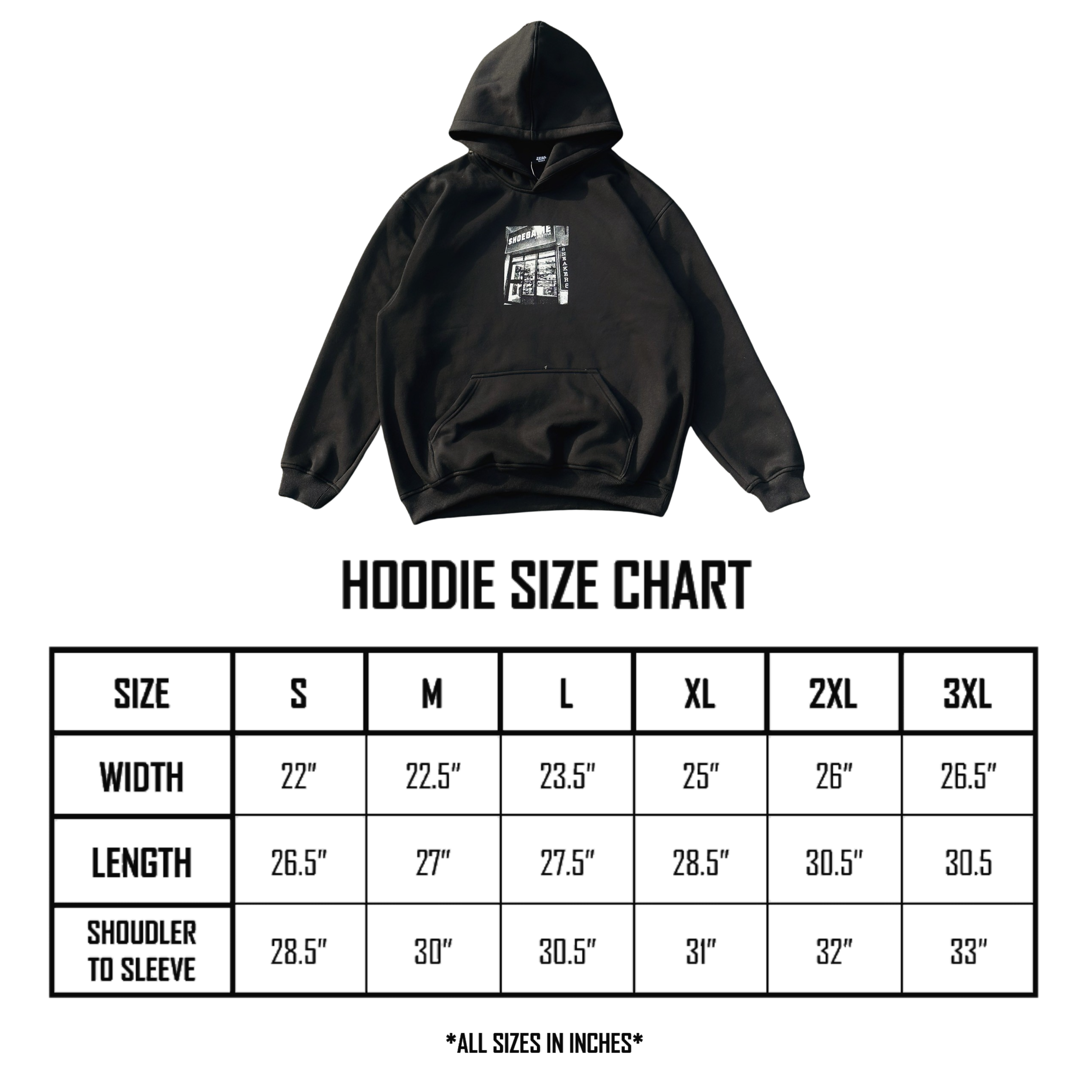 SGM OG Store Hoodie Black