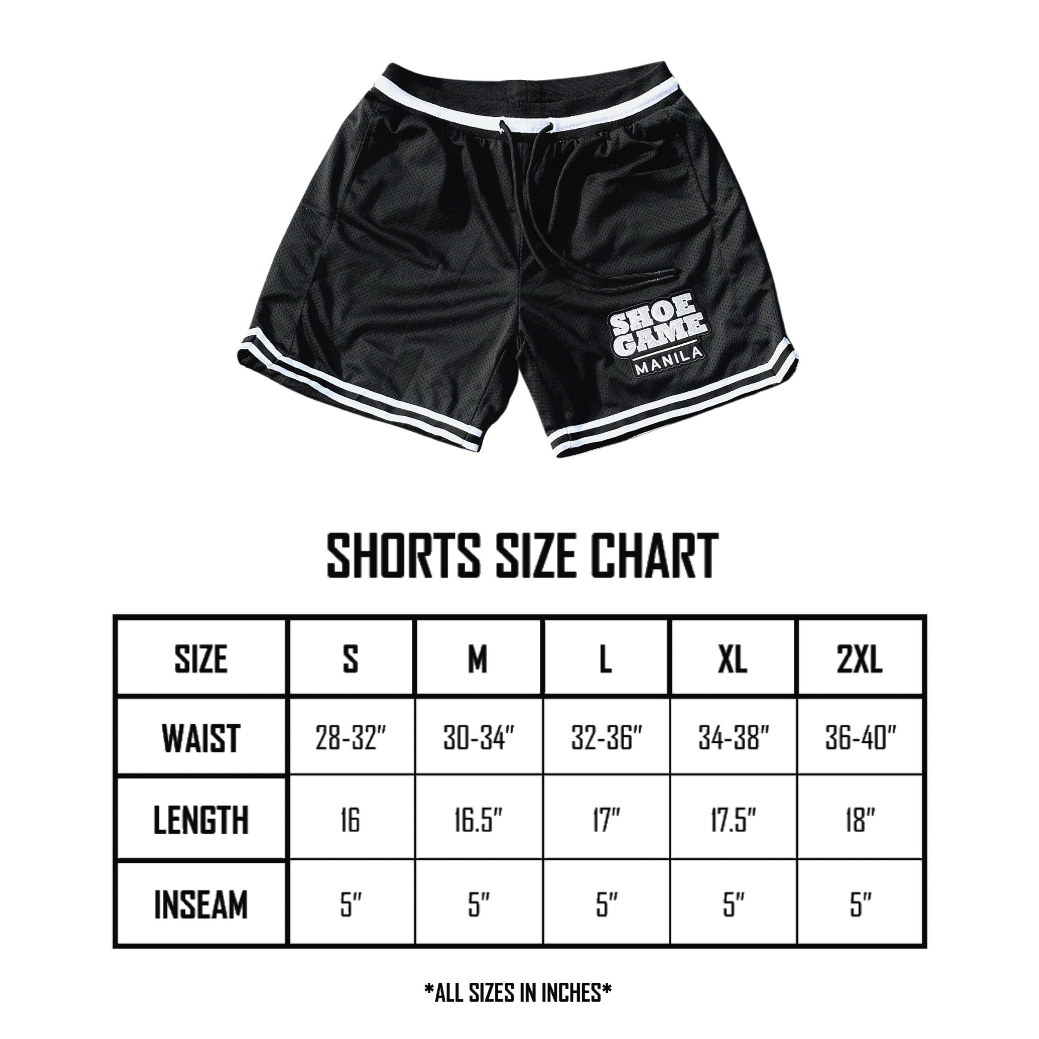 SGM Mesh Short Black