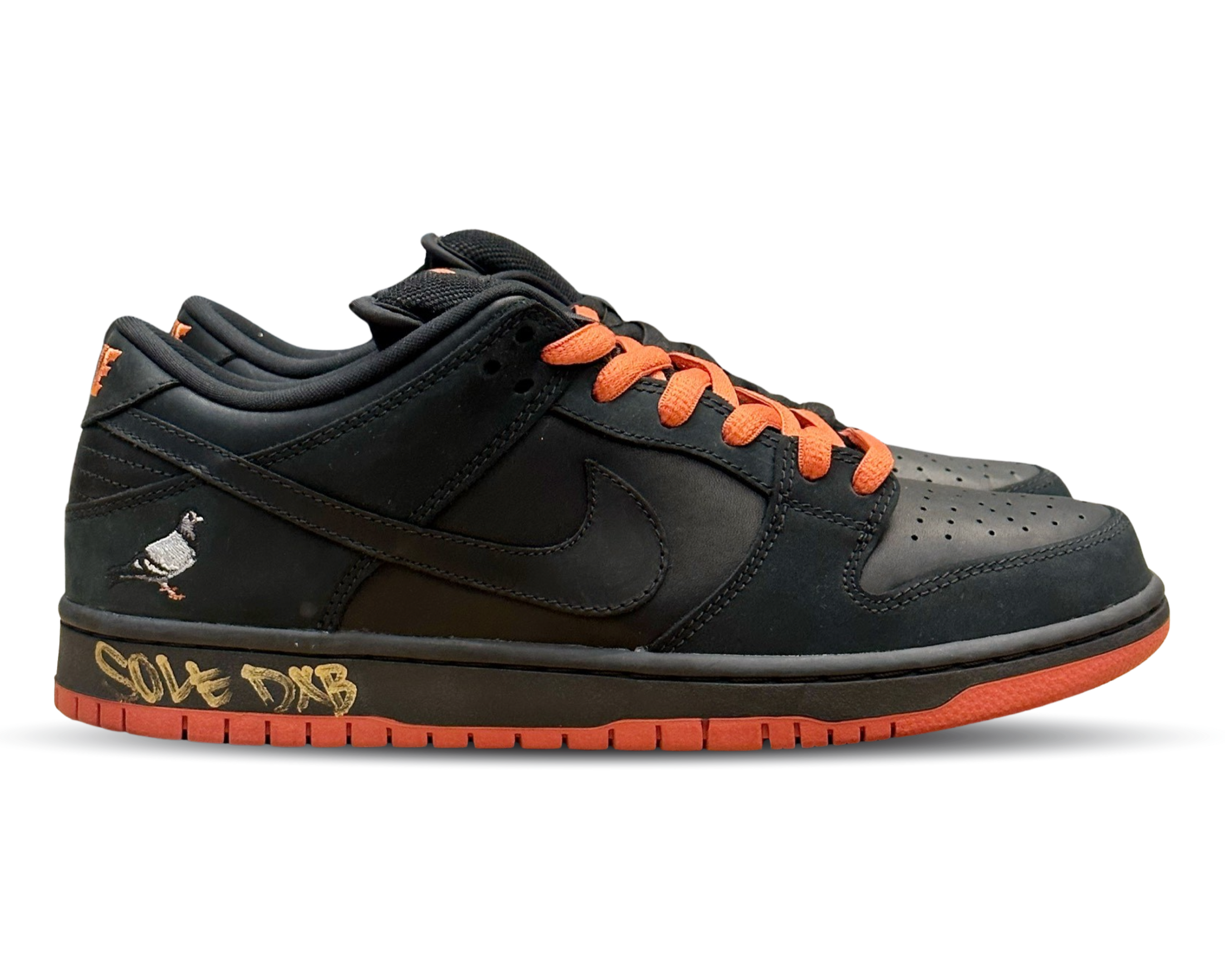 Nike SB Dunk Low Black Staple Pigeon (SIGNED)