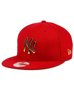 New Era New York Yankees League O'Gold 9FIFTY Snapback Cap