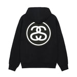 Load image into Gallery viewer, STUSSY Men&#39;s Ss-Link Hood Black
