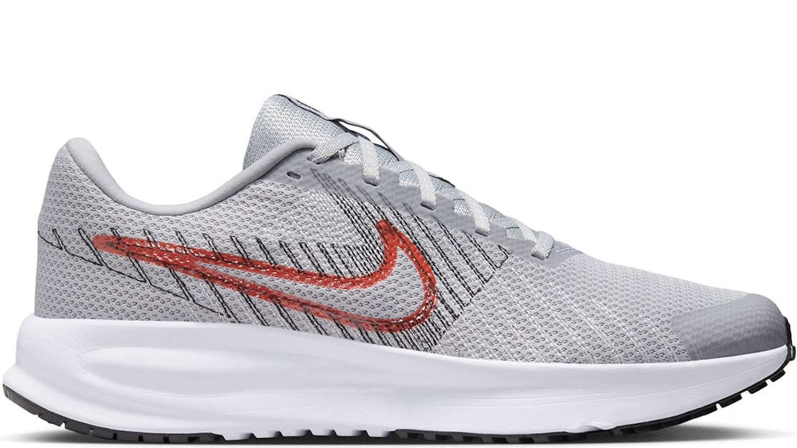 Nike Run Defy Wolf Grey Bright Crimson￼