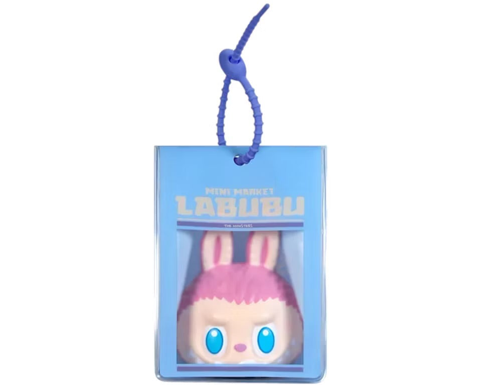 Pop Mart Labubu The Monsters Wacky Mart Series Squishy Charm (Milk