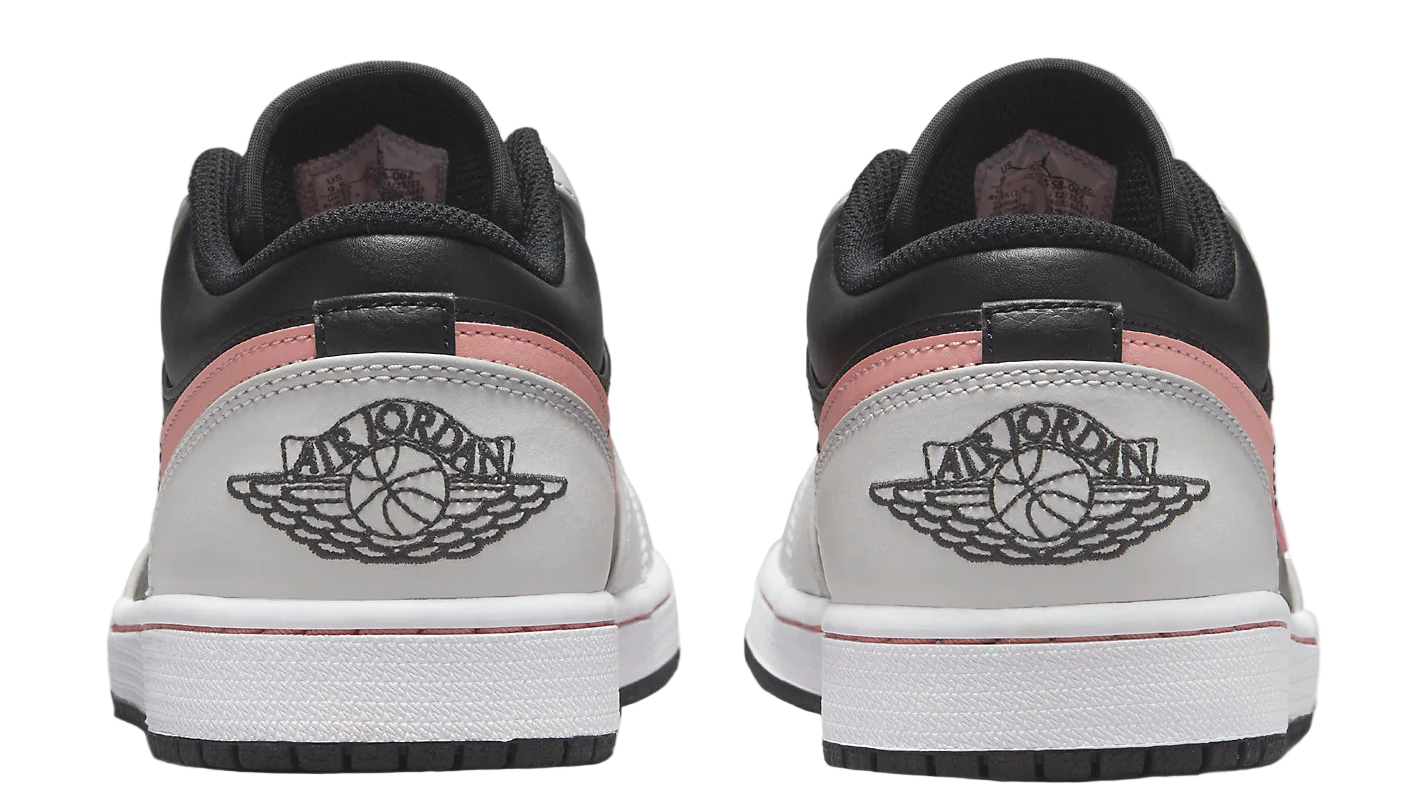 Jordan 1 Low Black Grey Pink
