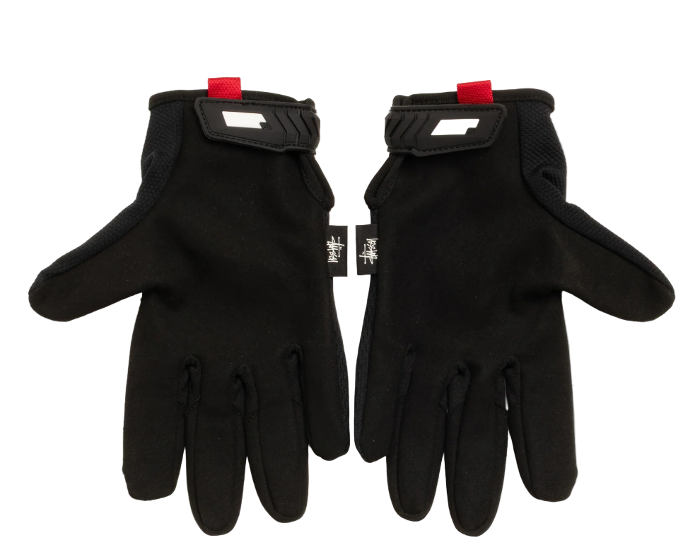 Stussy Mechanix Gloves Black – shoegamemanila