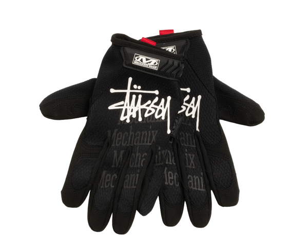 Stussy Mechanix Gloves Black – shoegamemanila