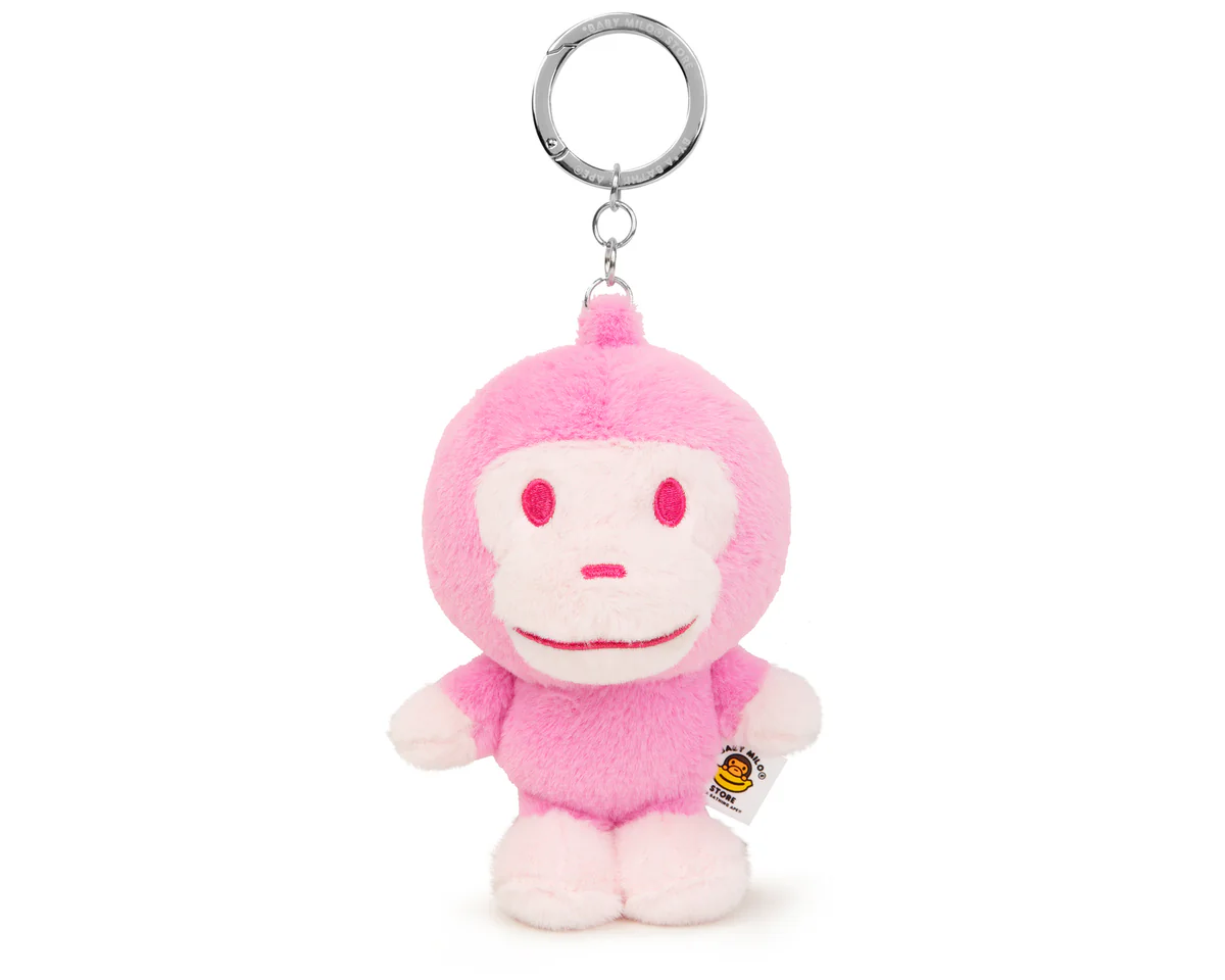 BABY MILO STORE Women Key Rings Baby Milo plush keychain Light Pink