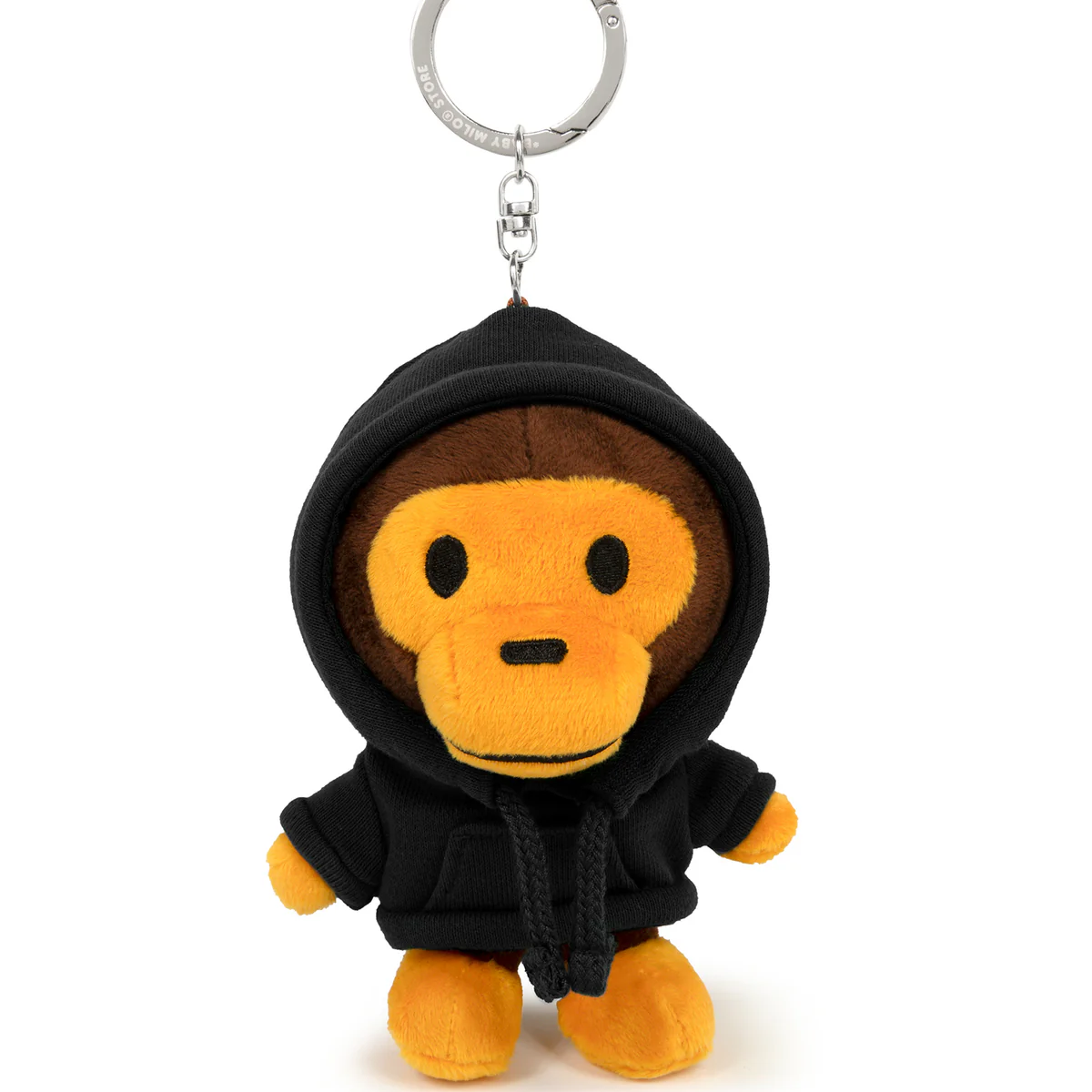 BABY MILO STORE Key Rings Baby Milo plush keychain Black