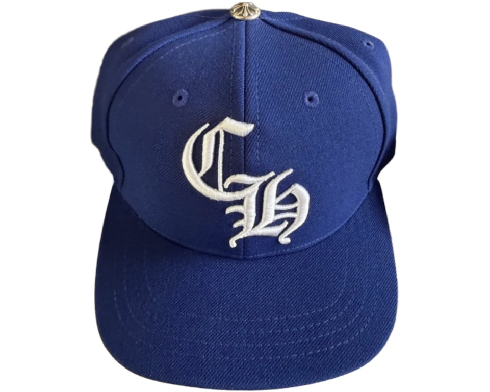 Chrome Hearts Essentials LA Exclusive Baseball Wool Hat Royal Blue