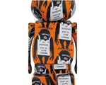 Load image into Gallery viewer, Bearbrick Monkey Sign 400% Orange
