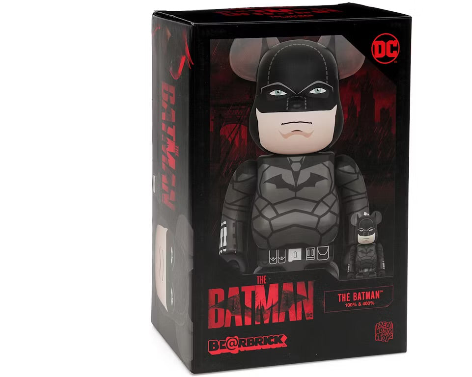Bearbrick The Batman 100% & 400% Set