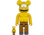 Load image into Gallery viewer, Bearbrick The Simpsons CYCLOPS 100% &amp; 400% Set
