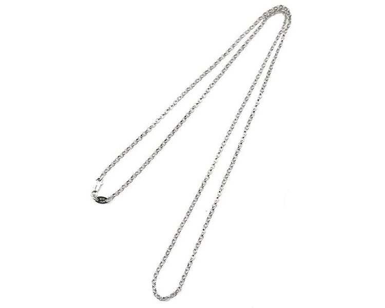 Chrome Hearts  Silver Roll Chain Necklace 20” (Brandnew)
