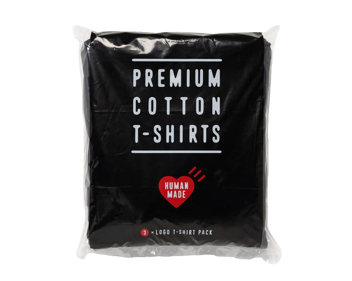 Human Made 3-Pack T-Shirt Set Black