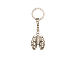 Load image into Gallery viewer, Stussy Ribcage Keychain Silver
