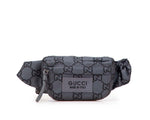 Load image into Gallery viewer, GUCCI GG Nylon Ripstop belt bag Gray
