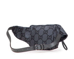 Load image into Gallery viewer, GUCCI GG Nylon Ripstop belt bag Gray
