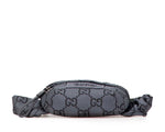 Load image into Gallery viewer, GUCCI GG Nylon Ripstop belt bag Gray
