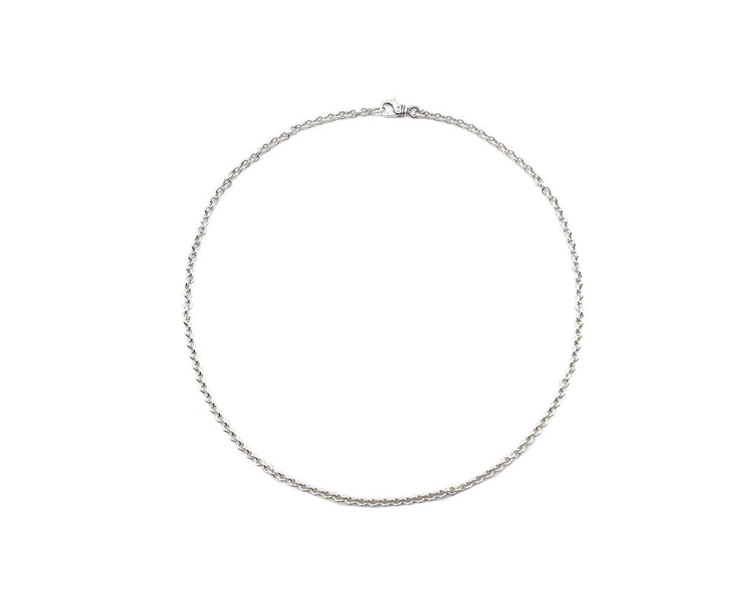 Chrome Hearts NE Silver Chain Necklace 30”