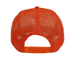 Load image into Gallery viewer, Don&#39;t Trip Embroidered Trucker Hat Orange
