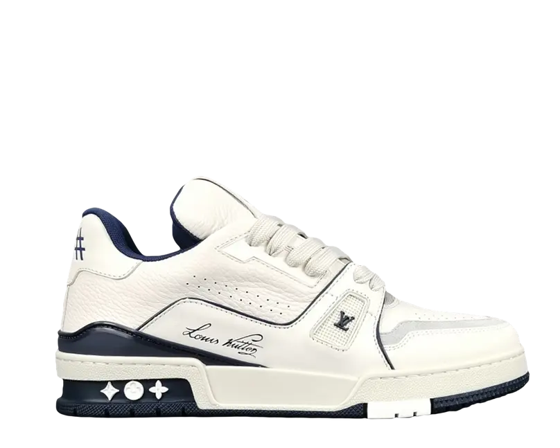 Louis Vuitton LV Trainer White Marine