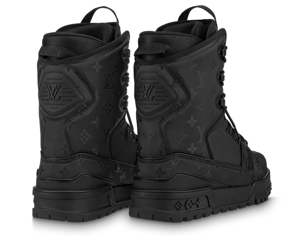 Louis Vuitton Snow Boots Trainer Black 1AAS83