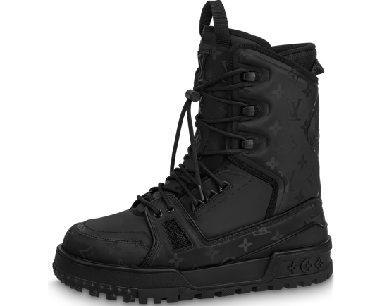Louis Vuitton Snow Boots Trainer Black 1AAS83