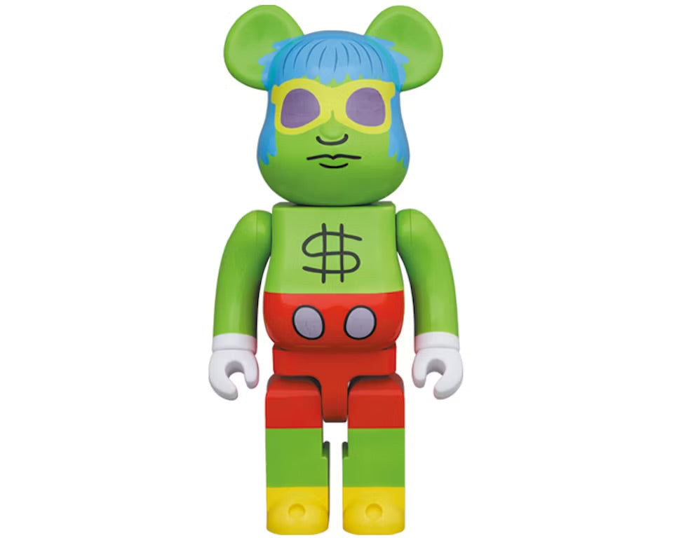 Bearbrick Keith Haring Andy Mouse 1000%