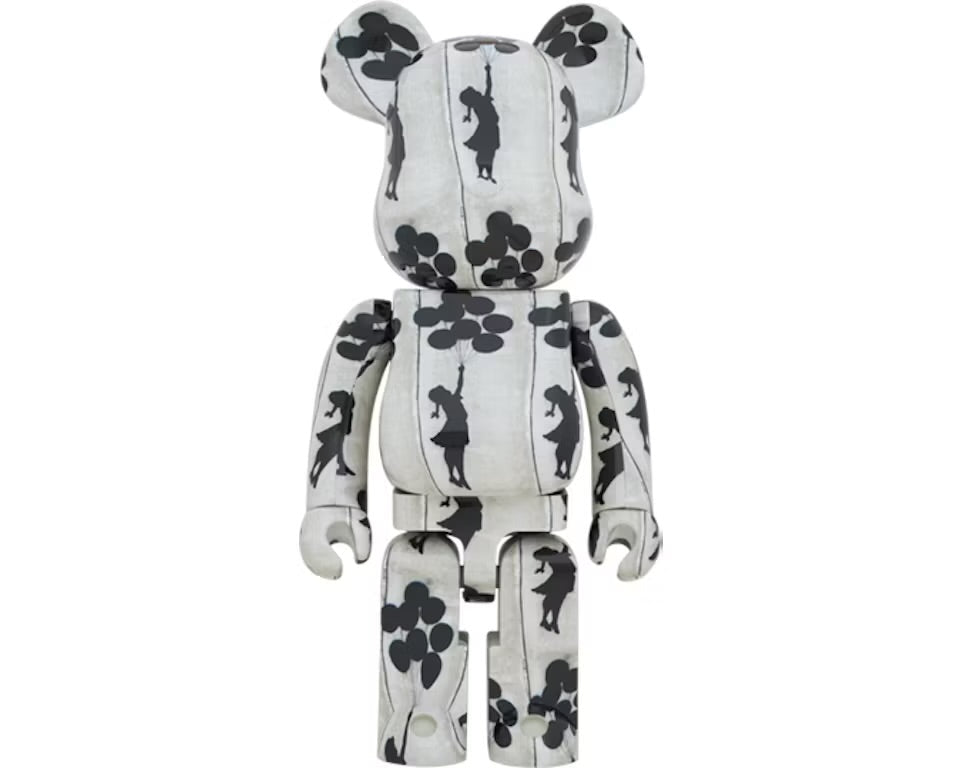 Bearbrick Flying Balloons Girl 1000%