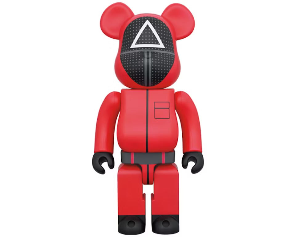 Bearbrick x Squid Game Guard (Triangle) 1000%