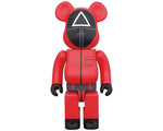 Load image into Gallery viewer, Bearbrick x Squid Game Guard (Triangle) 1000%
