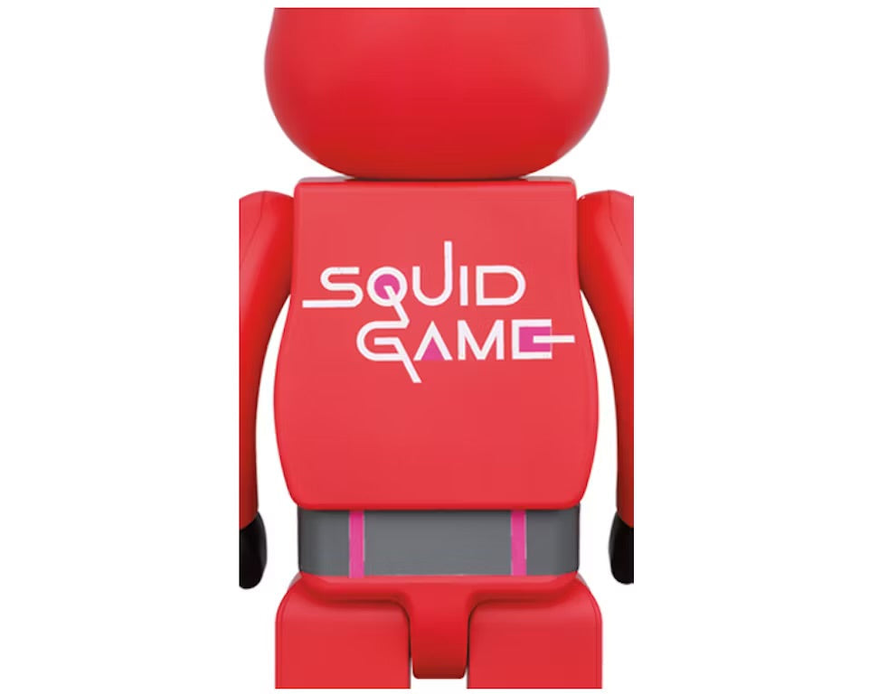 Bearbrick x Squid Game Guard (Triangle) 1000%