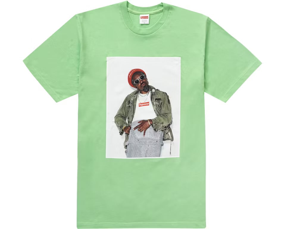 Supreme André 3000 Tee Lime
