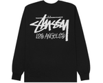 Load image into Gallery viewer, Stussy Stock Los Angeles Crewneck Black
