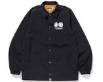 Load image into Gallery viewer, BAPE x Naruto Coach Jacket Black

