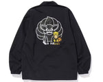 Load image into Gallery viewer, BAPE x Naruto Coach Jacket Black
