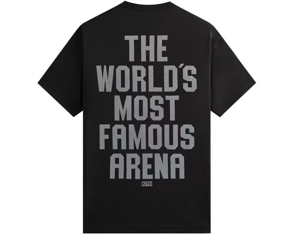 Kith x New York Knicks Madison Square Garden Burst Jones Tee Black