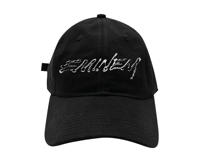 Eminem Chrome Logo Dad Hat Black