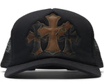 Load image into Gallery viewer, Chrome Hearts Cemetery Trucker Hat Camo/Black
