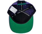 Load image into Gallery viewer, Chrome Hearts Cross Patch 5 Panel Baseball Hat Purple Green

