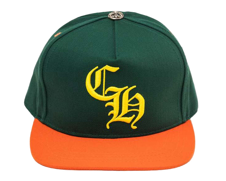 Chrome Hearts Miami Exclusive Baseball Hat Orange Yellow Green