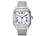 Load image into Gallery viewer, Cartier Santos Medium White Dial Fullset
