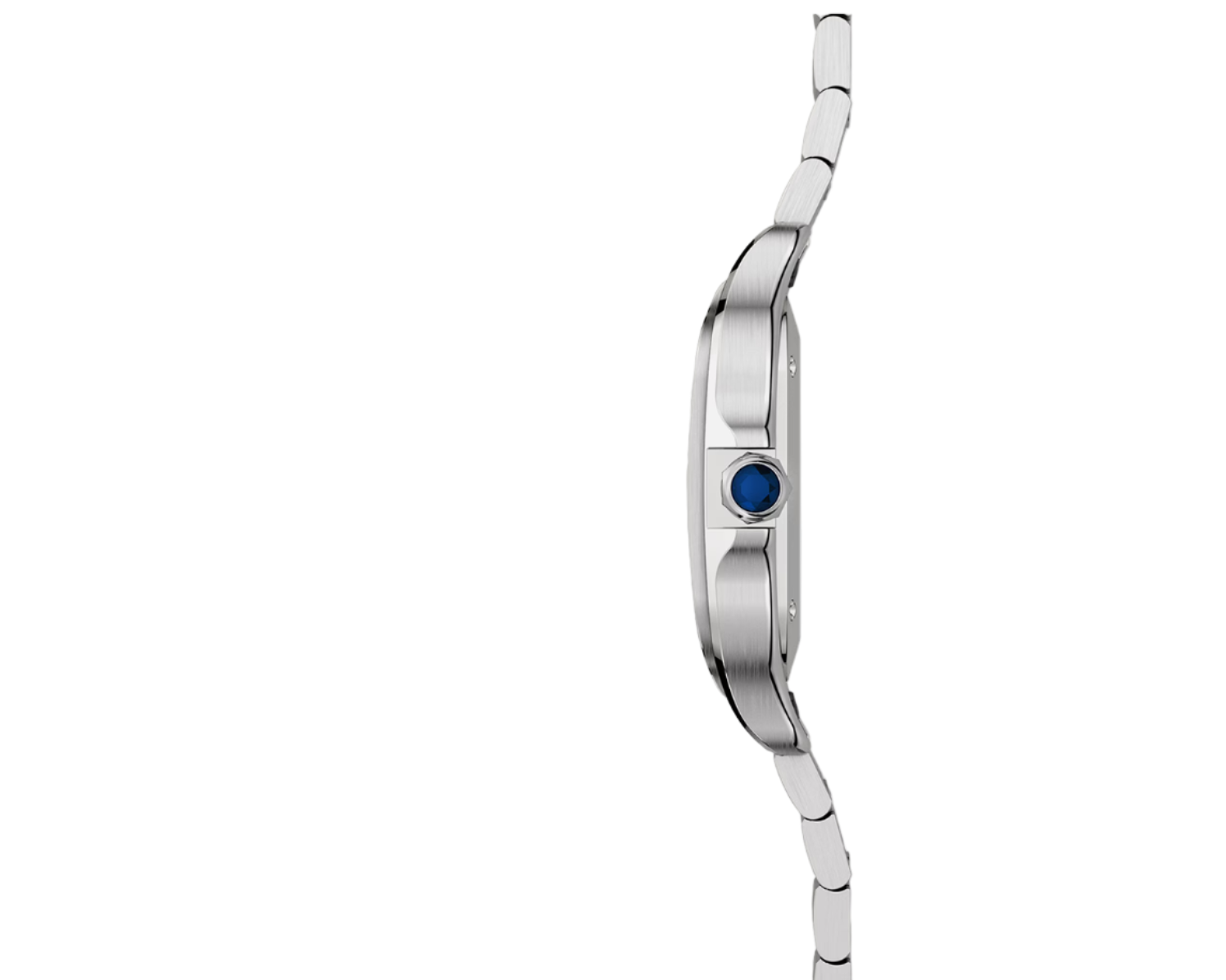 Cartier Santos Medium White Dial Fullset