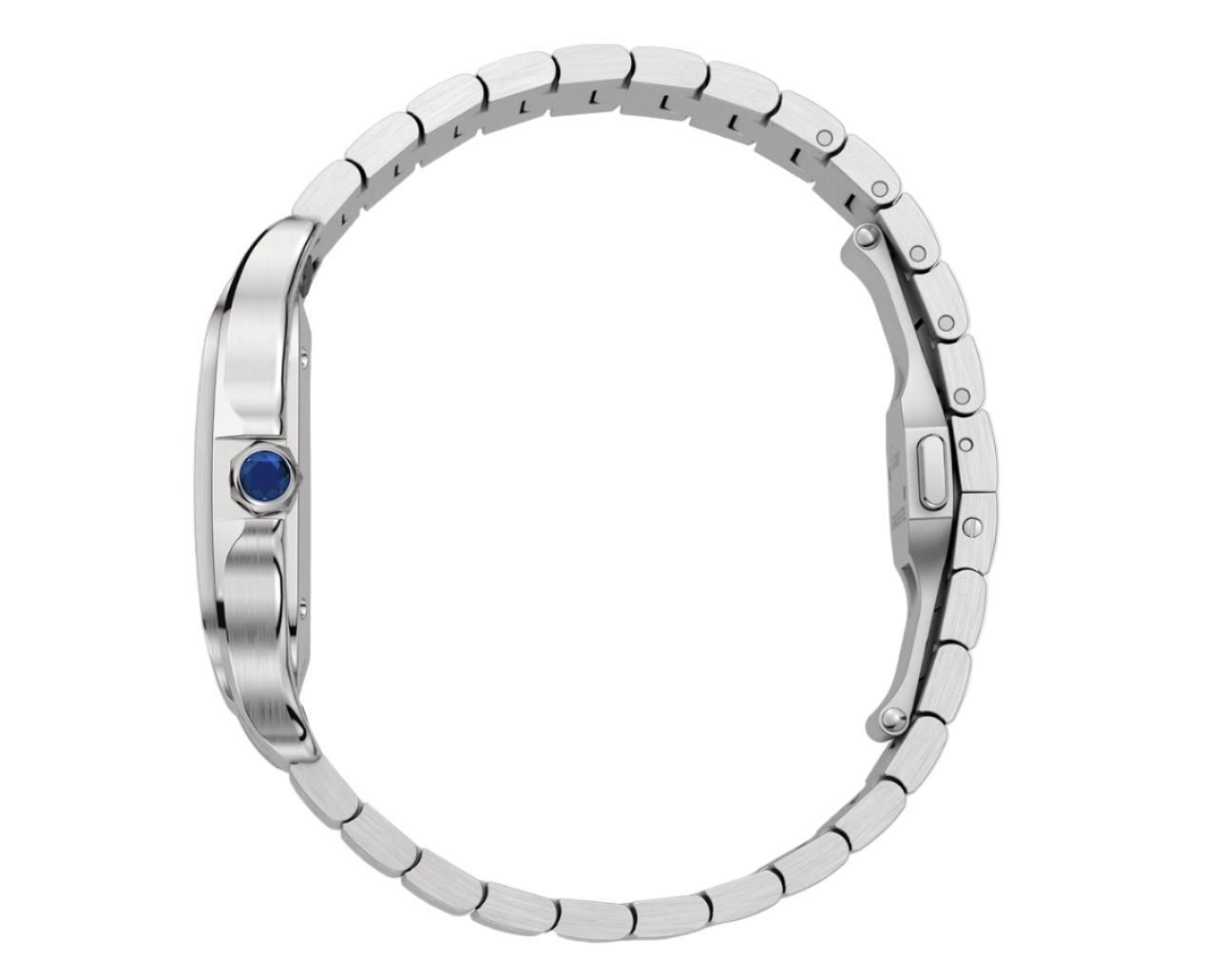 Cartier Santos Medium Green Dial Fullset