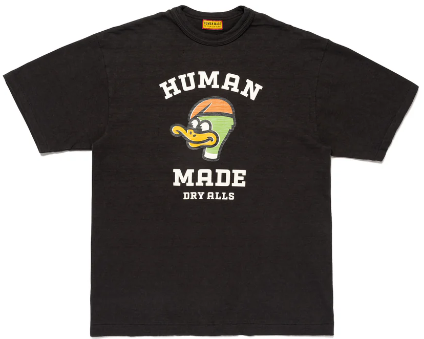 Human Made Duck Graphic Tee Black
